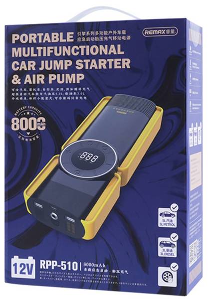 Booster Jump Starter Rozruch Power Bank 8000 mAh