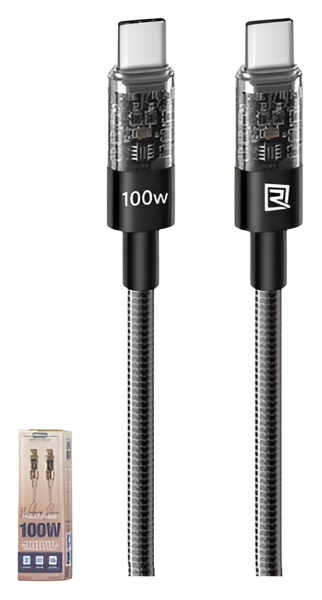 KABEL REMAX USB-C QC SZYBKIE ŁADOWANIE 100W wzmocniony kabel 1,2m