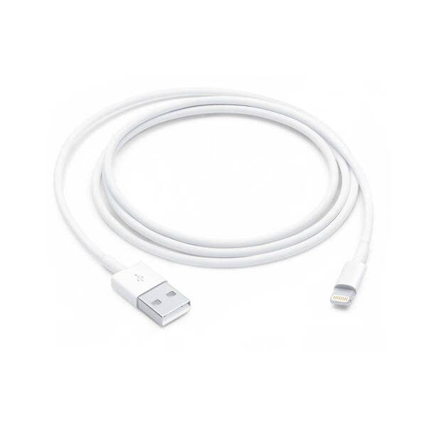 Kabel przewód USB-A - Lightning 1m biały