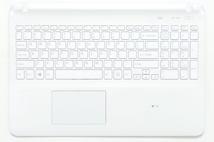 Obudowa górna do laptopa (palmrest) + klawiatura Sony VAIO SVF152A29M biały
