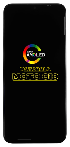 Oryginalny wyświetlacz LCD Ekran dotyk do Motorola Moto G10 XT2127 z Ramką