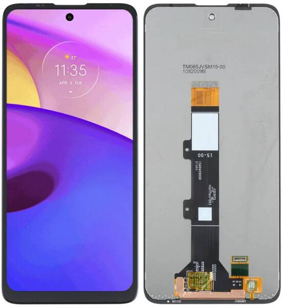 Oryginalny wyświetlacz LCD + ekran dotykowy Motorola Moto E40 XT2159 (Regenerowany) Czarny