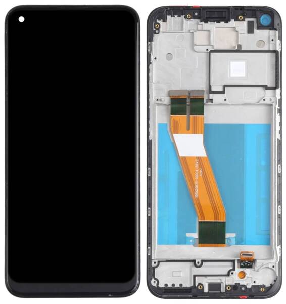 Oryginalny wyświetlacz LCD + ekran dotykowy Nokia 5.4 / Nokia 3.4 TA-1340 TA-1337 TA-1325 TA-1333 TA-1337 (Regenerowany) Ramka czarna