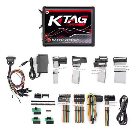 Interfejs Programator KTAG V7.020 V2.25 RED 4 LED do ECU