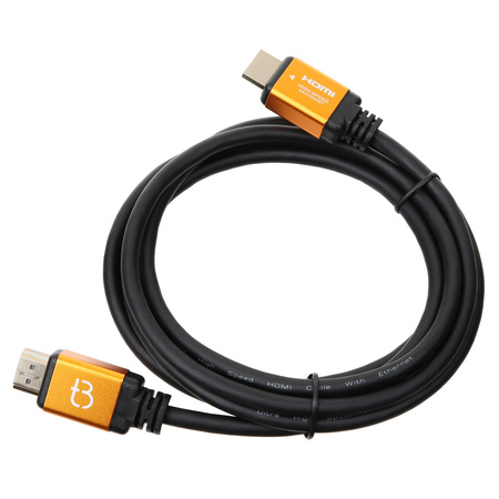 Kabel HDMI 2.1 premium ultra High Speed 8K 60HZ 2m - pomarańczowy