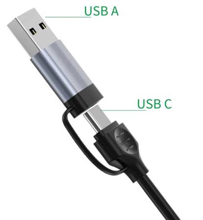 Karta sieciowa USB-C HUB LAN USB 3.0 100 Mbps RJ45