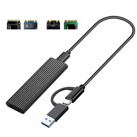 Obudowa na dysk M.2 NVME PCIE USB-C 3.1 M2