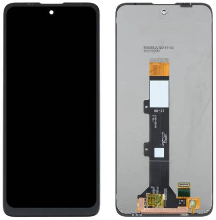 Oryginalny wyświetlacz LCD + ekran dotykowy Motorola Moto E40 XT2159 (Regenerowany) Czarny